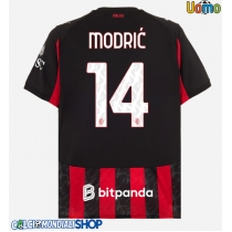 Maglie da calcio AC Milan Luka Modric #14 Prima Maglia 2025-26 Manica Corta
